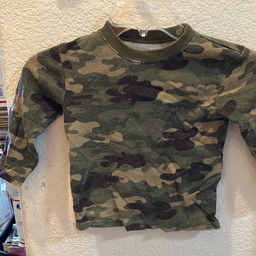 Garanimals camo waffle weave tee 3t